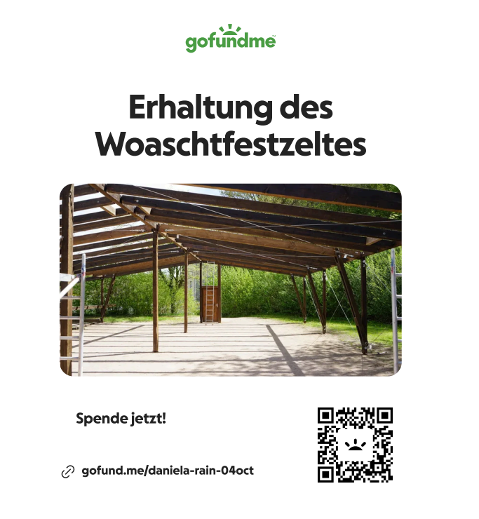 Spendenaufruf der Sängervereinigung Rappach